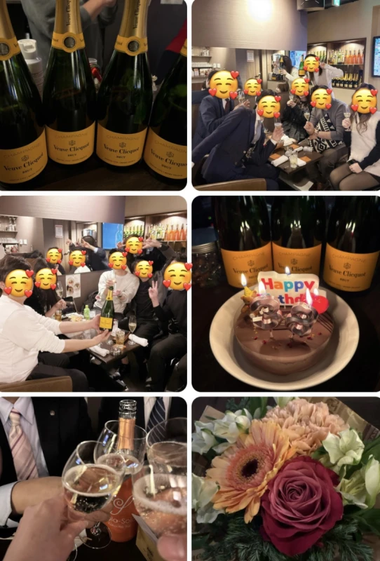 お誕生日にクリスマス感謝♪