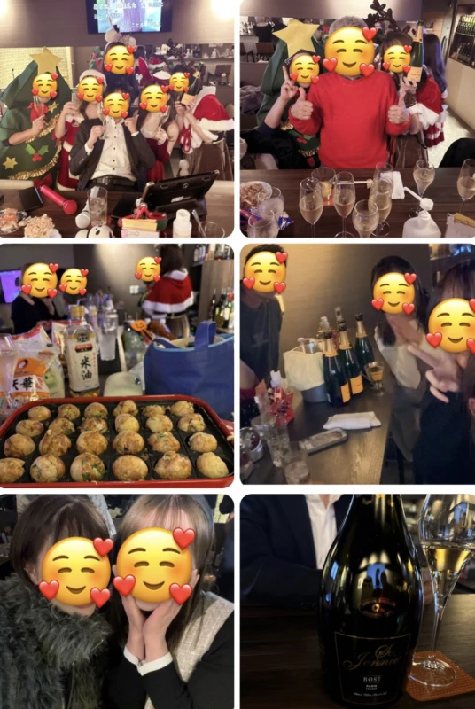 お誕生日にクリスマス感謝♪